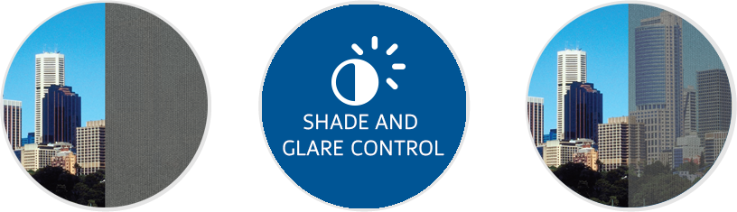 Interior Ziptrak Shade and Glare control