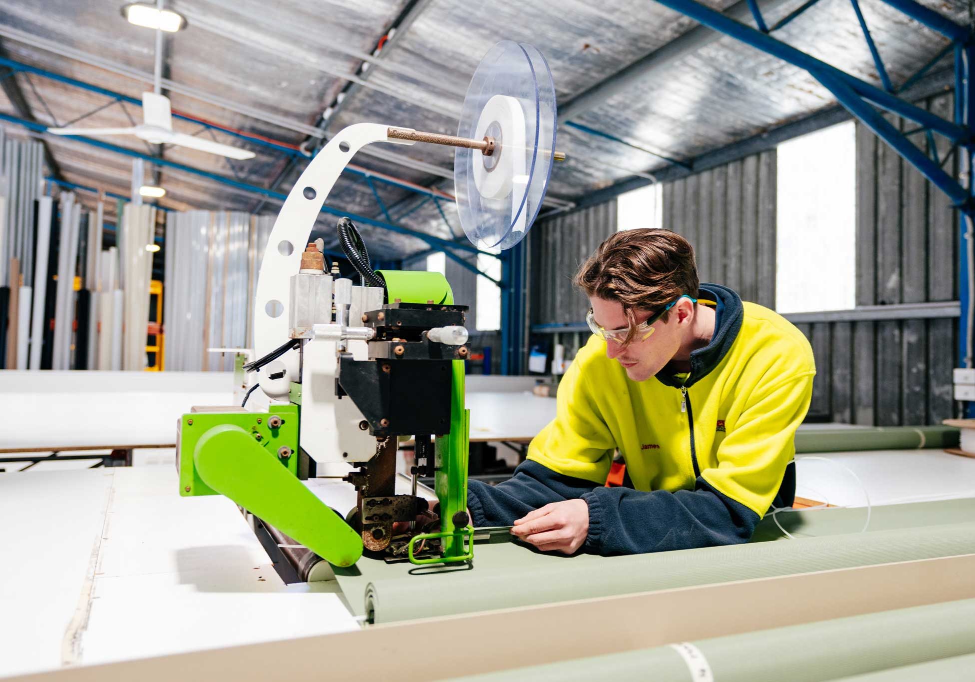 Manufacturing blinds