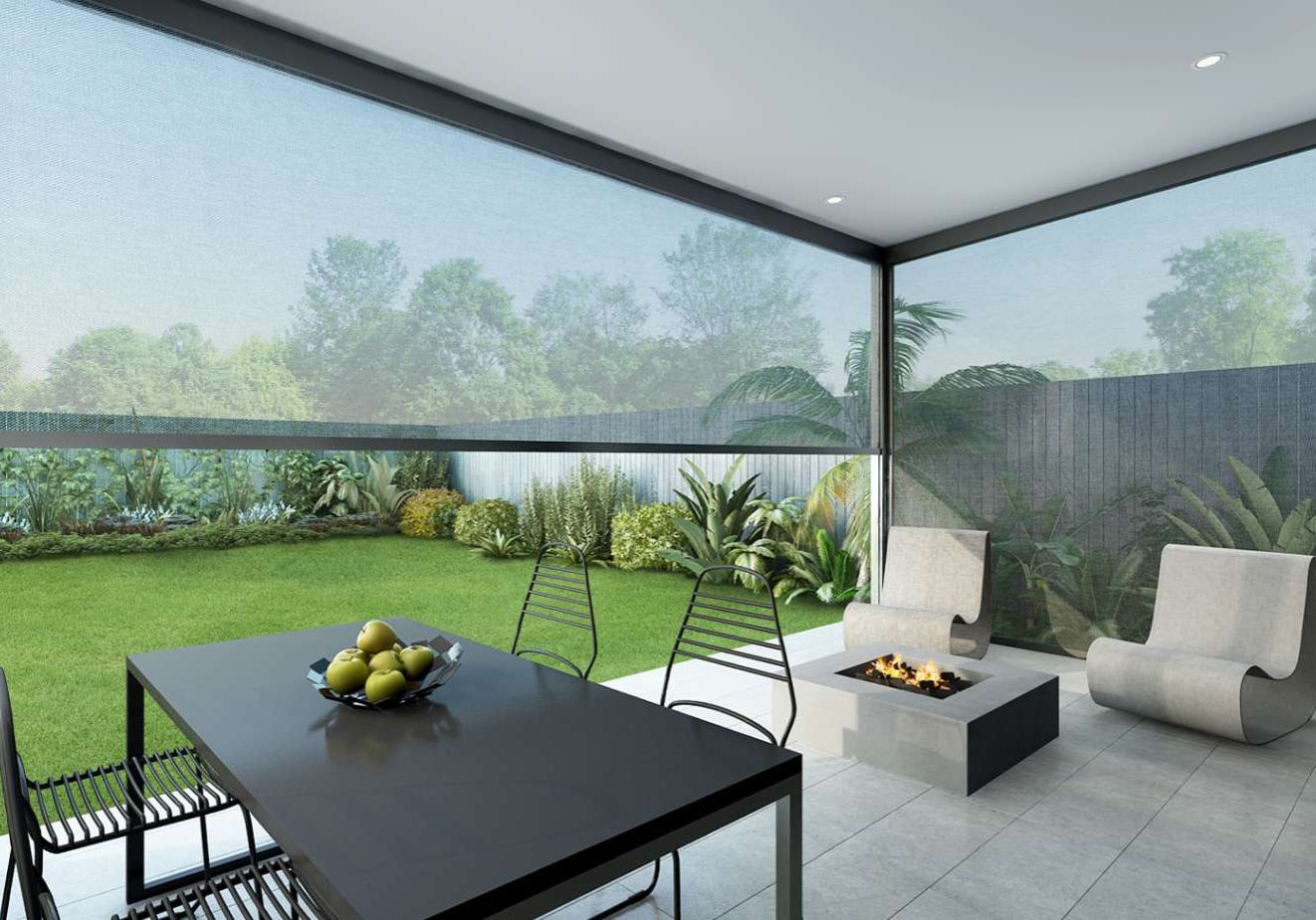 Zipscreen Outdoor Blind